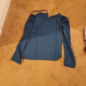 Tie Back Gigot Sleeve Top